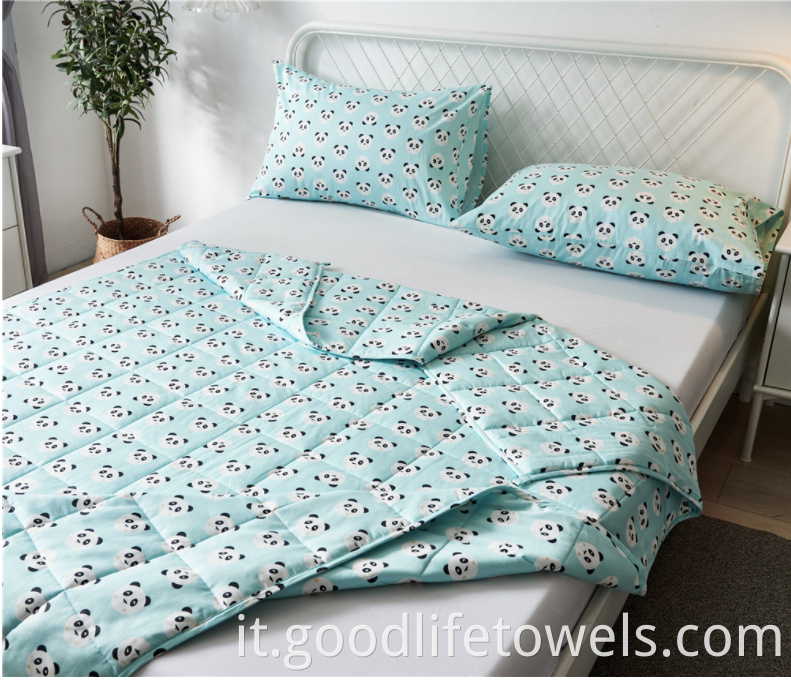 Cute Active Printing Pattern Weighted Blanket